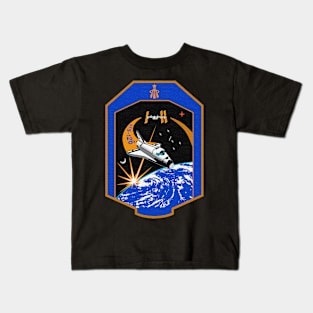 Black Panther Art - NASA Space Badge 169 Kids T-Shirt